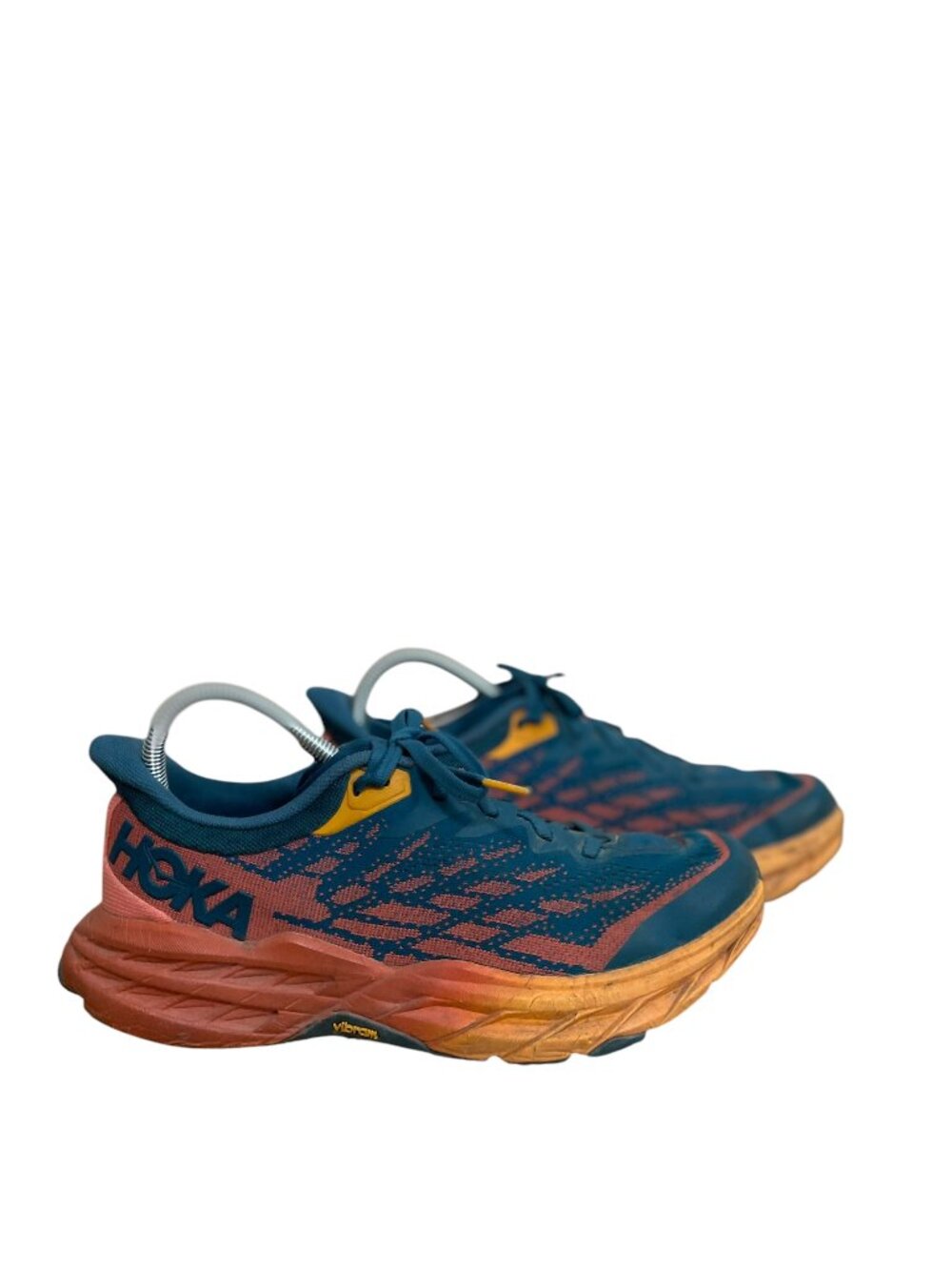 Hoka One One HOKA Speedgoat 5 Blue Coral Camellia Women's Sz 9B 1123158 BCCML